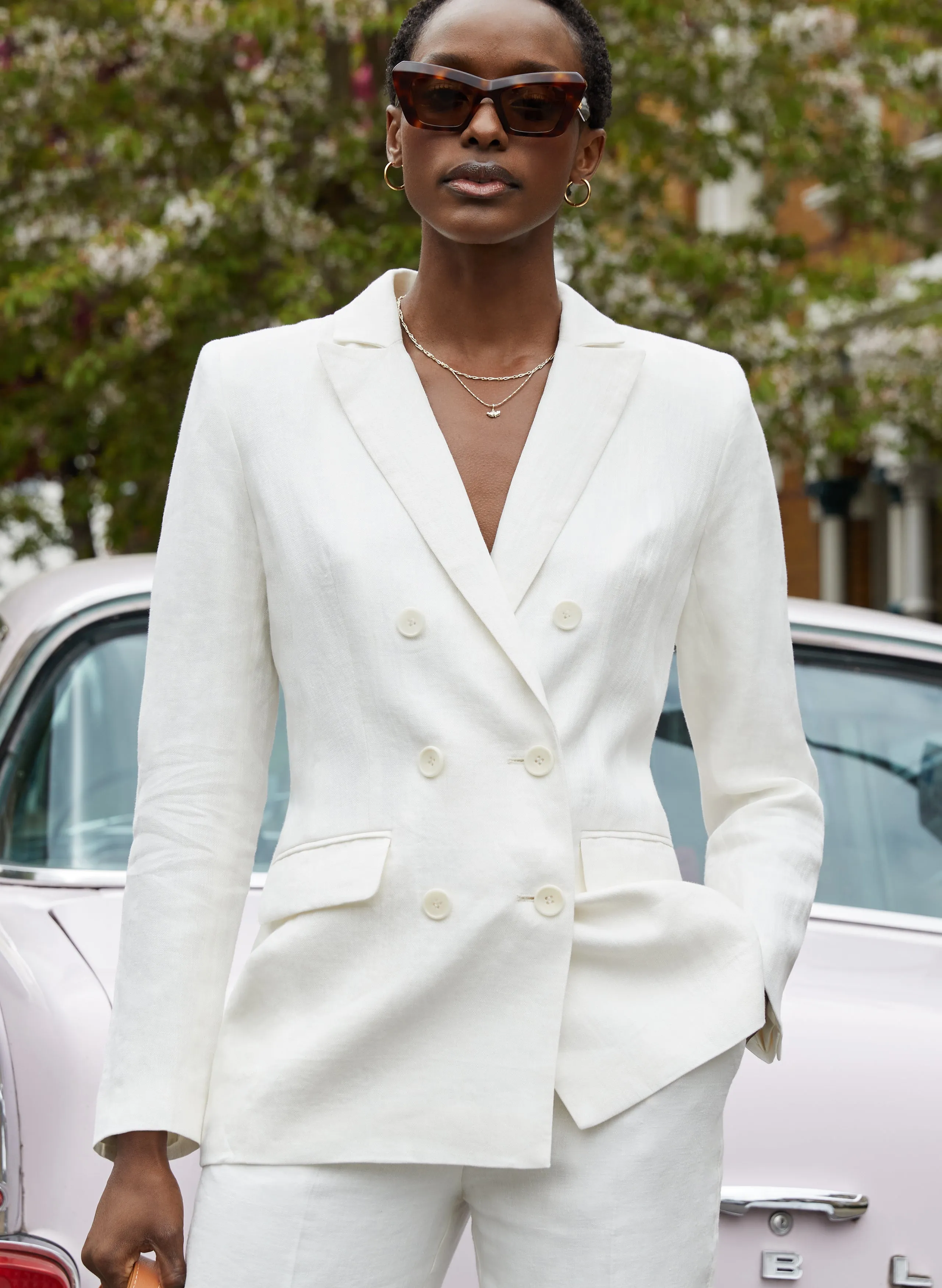 RENT - Whitley Linen Blazer