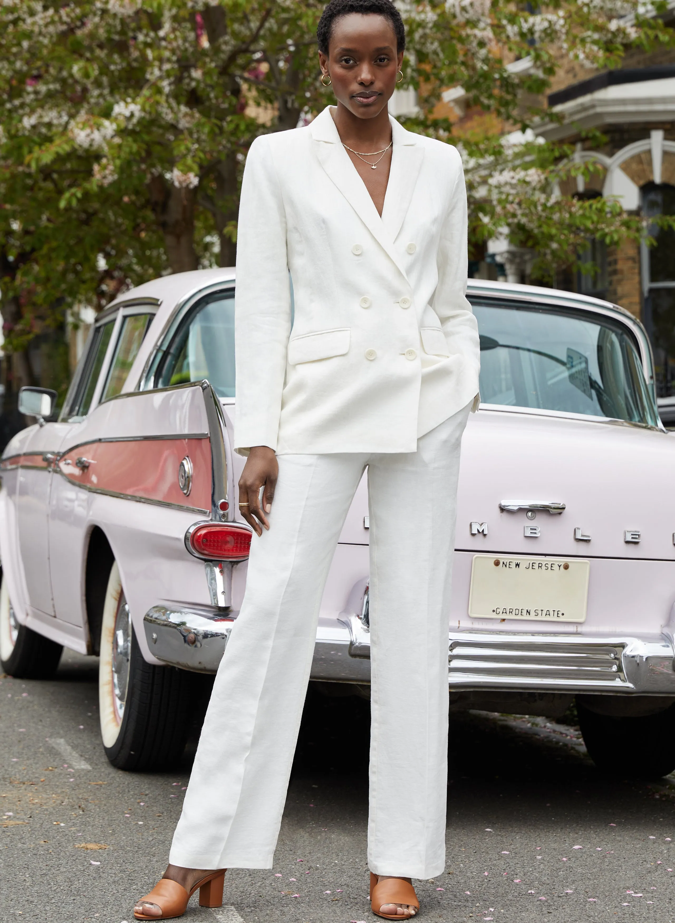 RENT - Whitley Linen Blazer