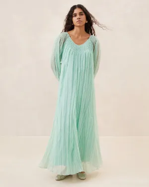 Rose Mint Evening Dress
