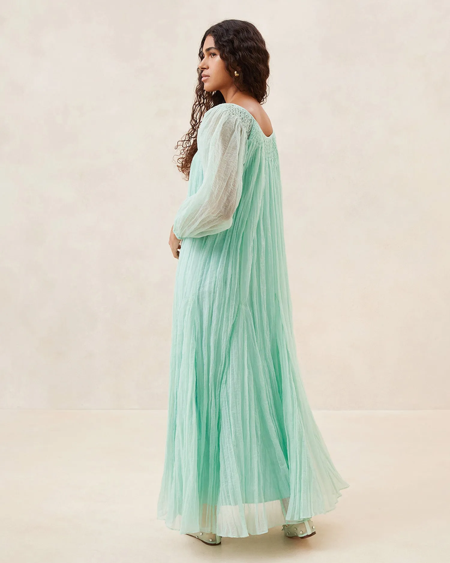 Rose Mint Evening Dress
