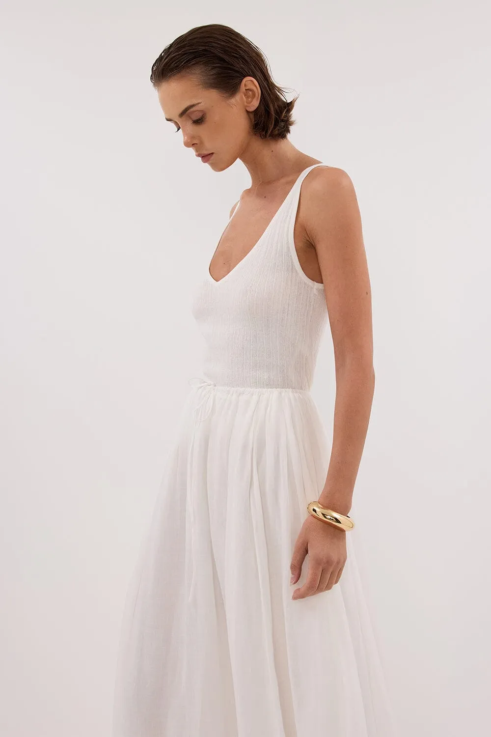 RUE WHITE KNIT TANK