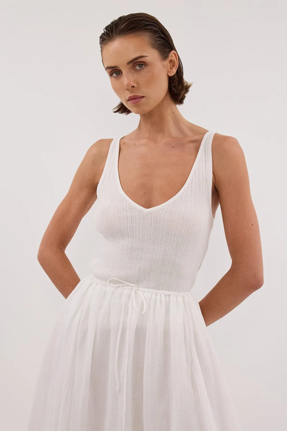 RUE WHITE KNIT TANK