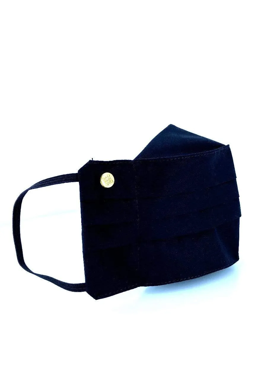 Safely Sip Mask in Black