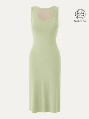 Scoop Neck New Airy Brami Tank Dress
