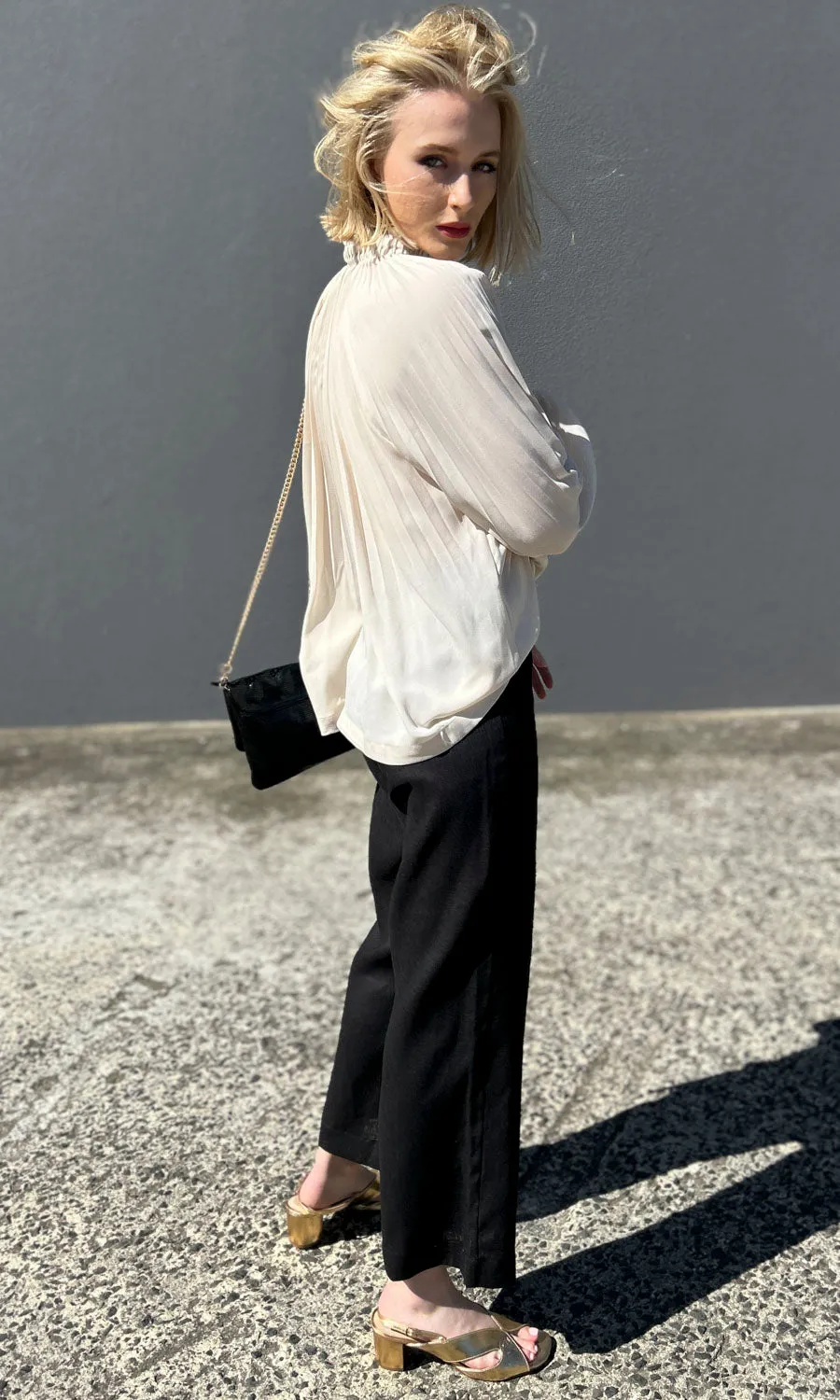 Second Female Pleated Blouse