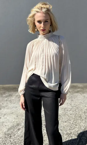 Second Female Pleated Blouse