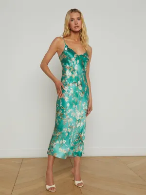Seridie Silk Slip Dress