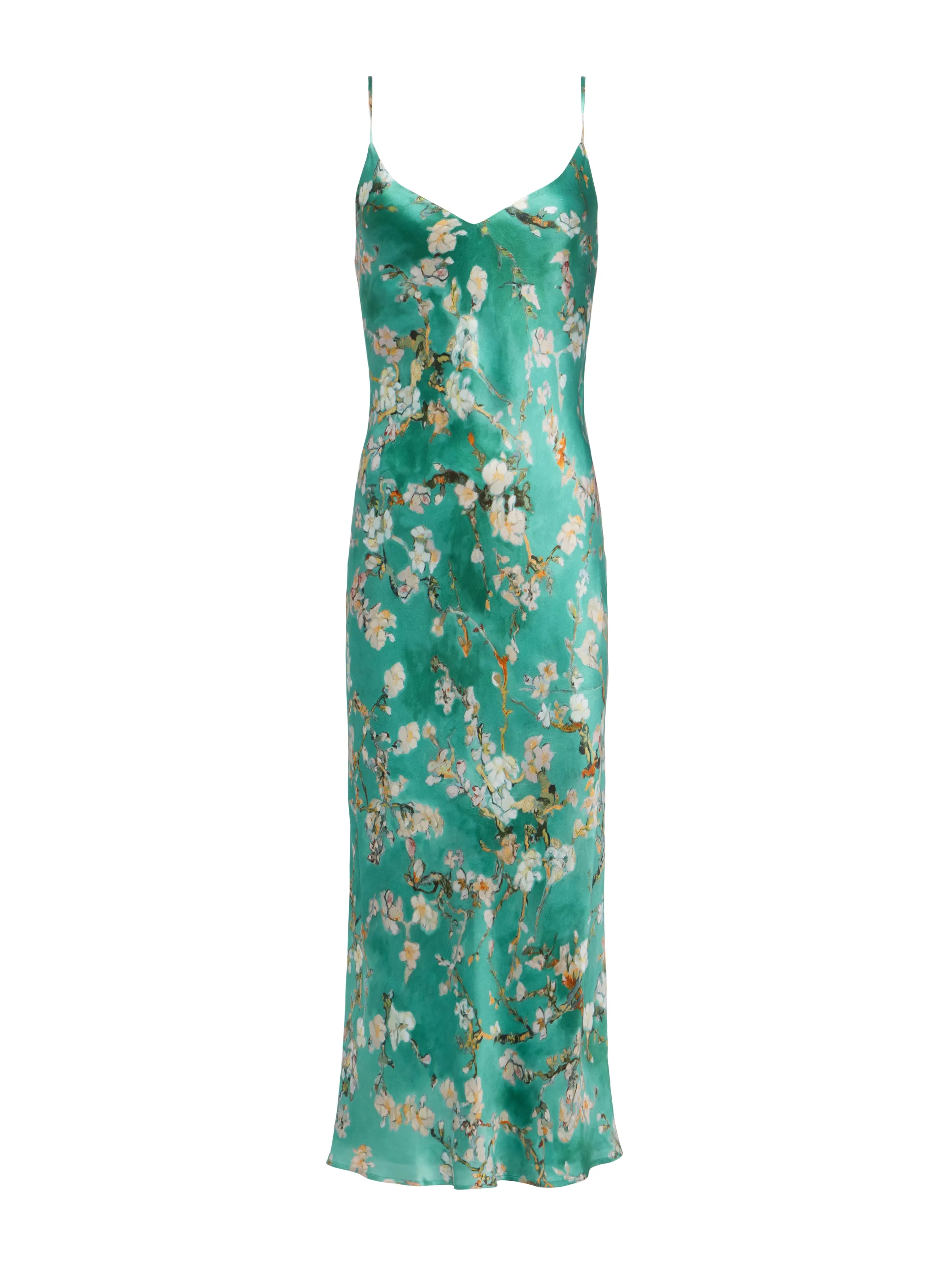 Seridie Silk Slip Dress