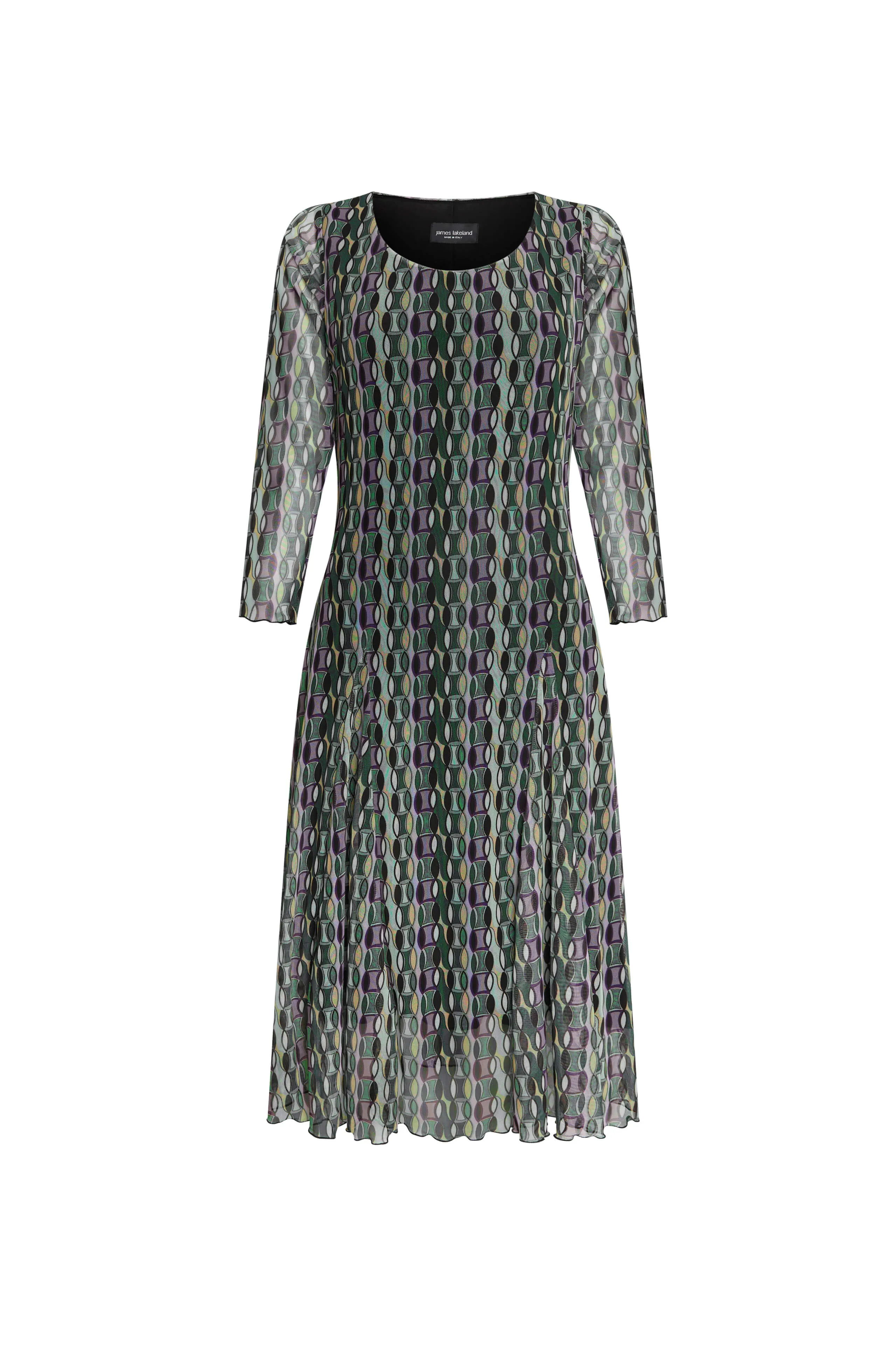 Sheer Sleeve Boho Dress