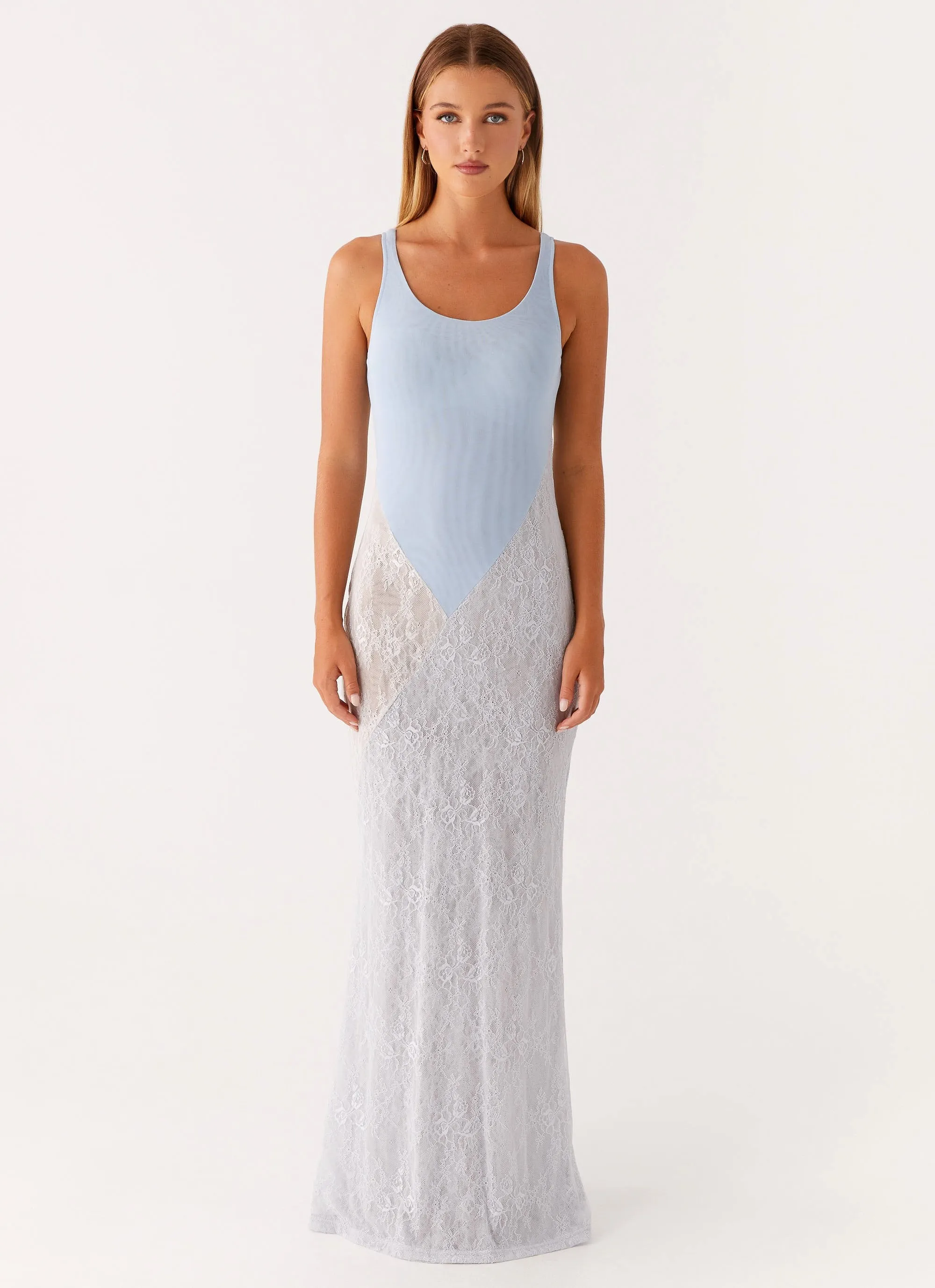 Twilight Dreams Maxi Dress - Blue