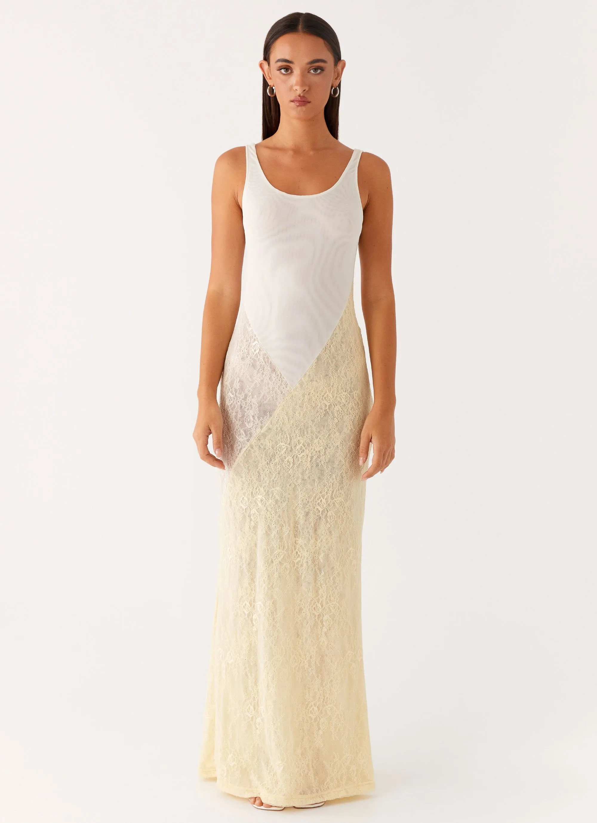 Twilight Dreams Maxi Dress - Yellow