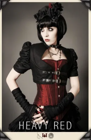 Ulterior Motives Black Noir Crop Jacket