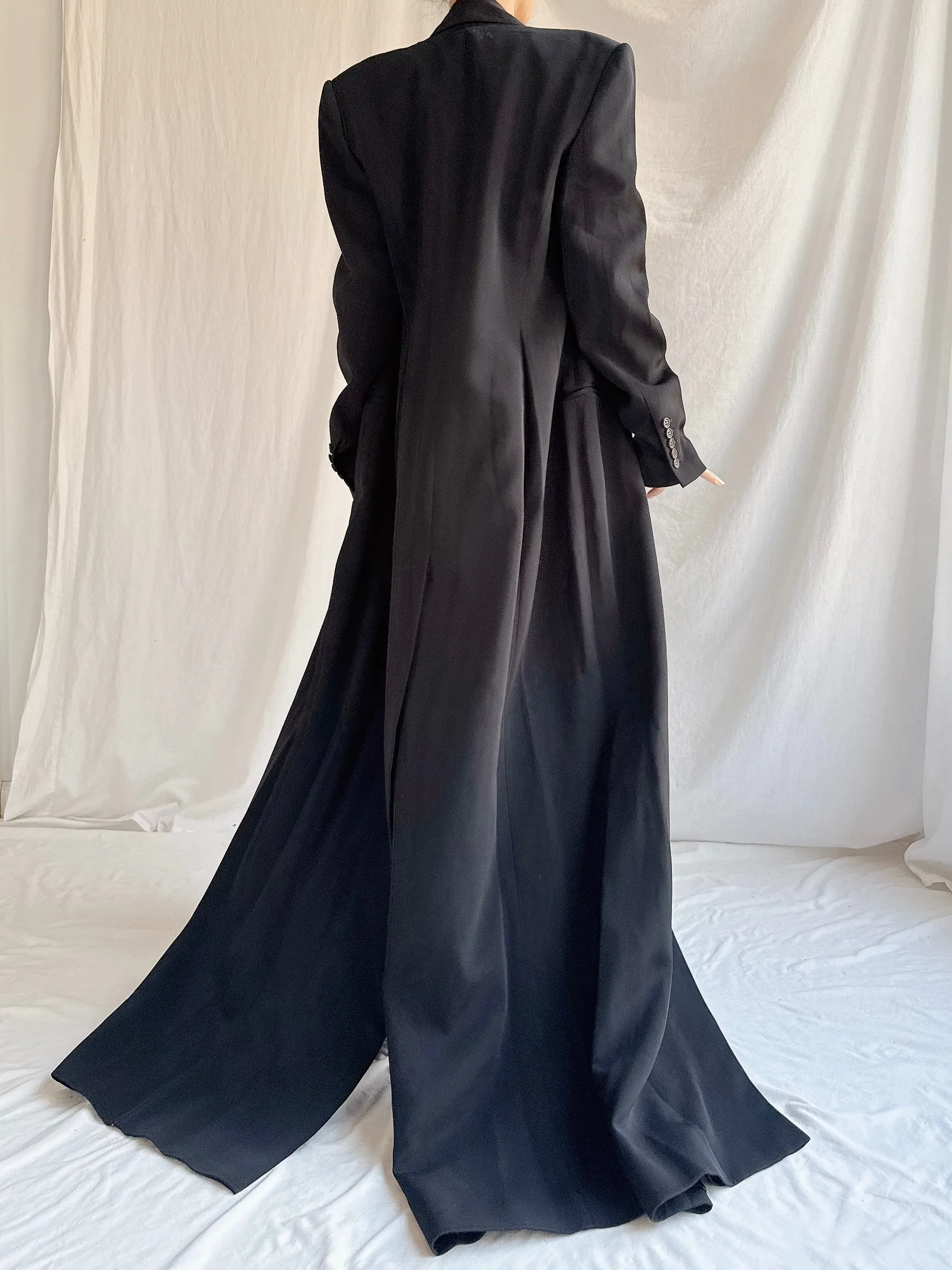 Vintage Jasper Long Tuxedo Coat - M