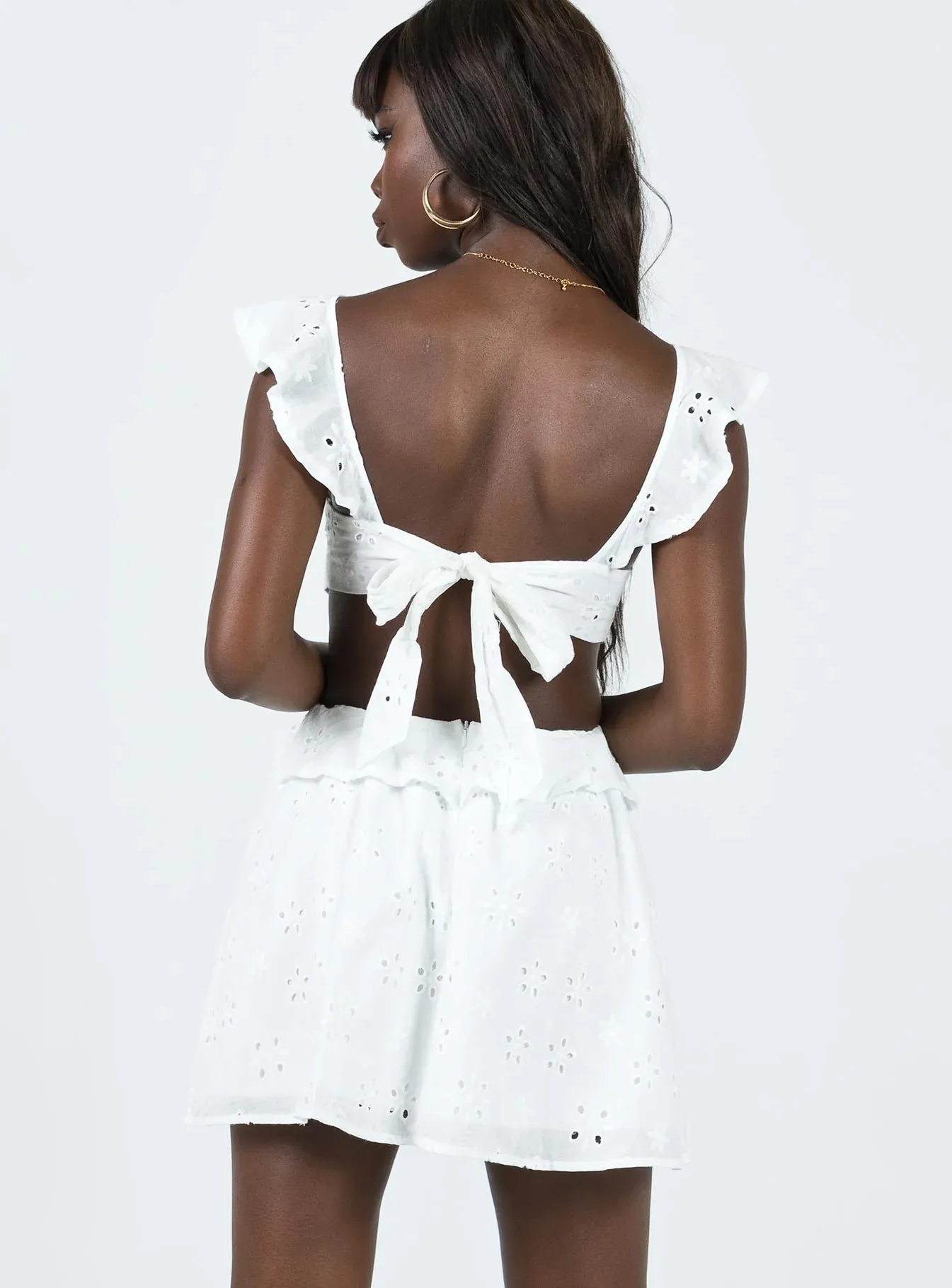Wrenley Mini Dress White
